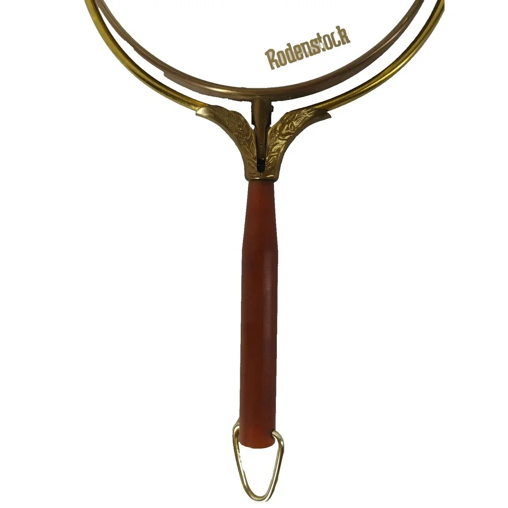Vintage Rodenstock Germany Handheld 2 Sided Mirror & Magnifying Vanity Mirror‎